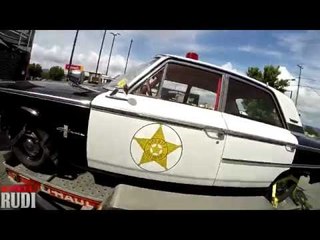 TRUCKER RUDI Mayberry Police Car Andy Griffith Show 09/18/16 Vlog#831