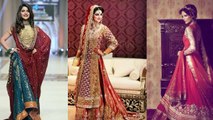 Pakistani Bridal Lehenga Dresses Designs & Styles 2016-2017 Collection