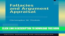 [Read PDF] Fallacies and Argument Appraisal (Critical Reasoning and Argumentation) Ebook Free
