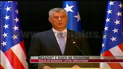 Biden: Dialog me Beogradin, luftoni korrupsionin - News, Lajme - Vizion Plus