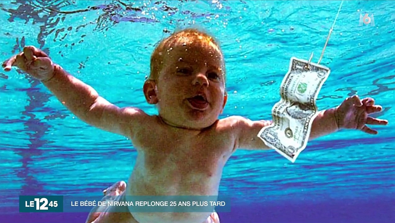 25 ans plus tard : voici Spencer Elden, le bébé de la pochette de "Nervermind" de Nirvana