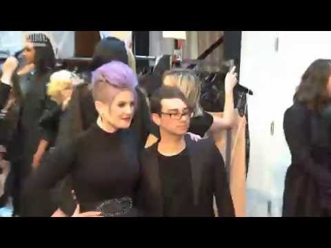 Celebrities at Christian Siriano - Autumn/Winter 2015-16 | Videofashion