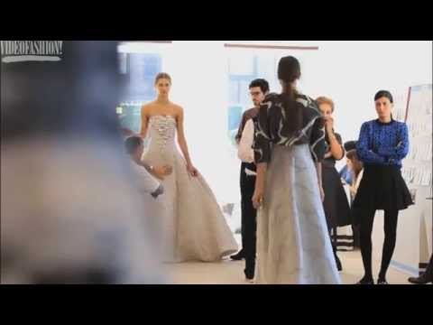 Front Row at Carolina Herrera- Autumn/Winter 2015-16 | Videofashion