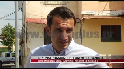 Kryebashkiaku Veliaj inspekton punimet në njësinë 4 - News, Lajme - Vizion Plus