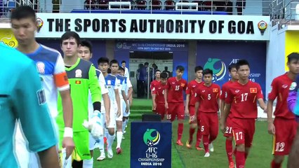 Vietnam vs Kyrgyzstan (AFC U-16 Championship 2016- Group Stage)