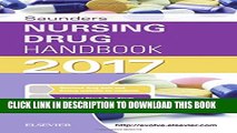 [PDF] Saunders Nursing Drug Handbook 2017 Popular Online