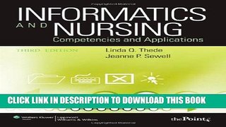 [PDF] Informatics and Nursing: Competencies and Applications Full Colection