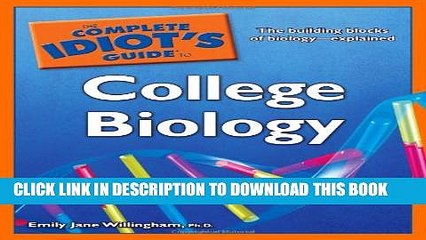 [PDF] The Complete Idiot s Guide to College Biology Popular Online[PDF] The Complete Idiot s Guide