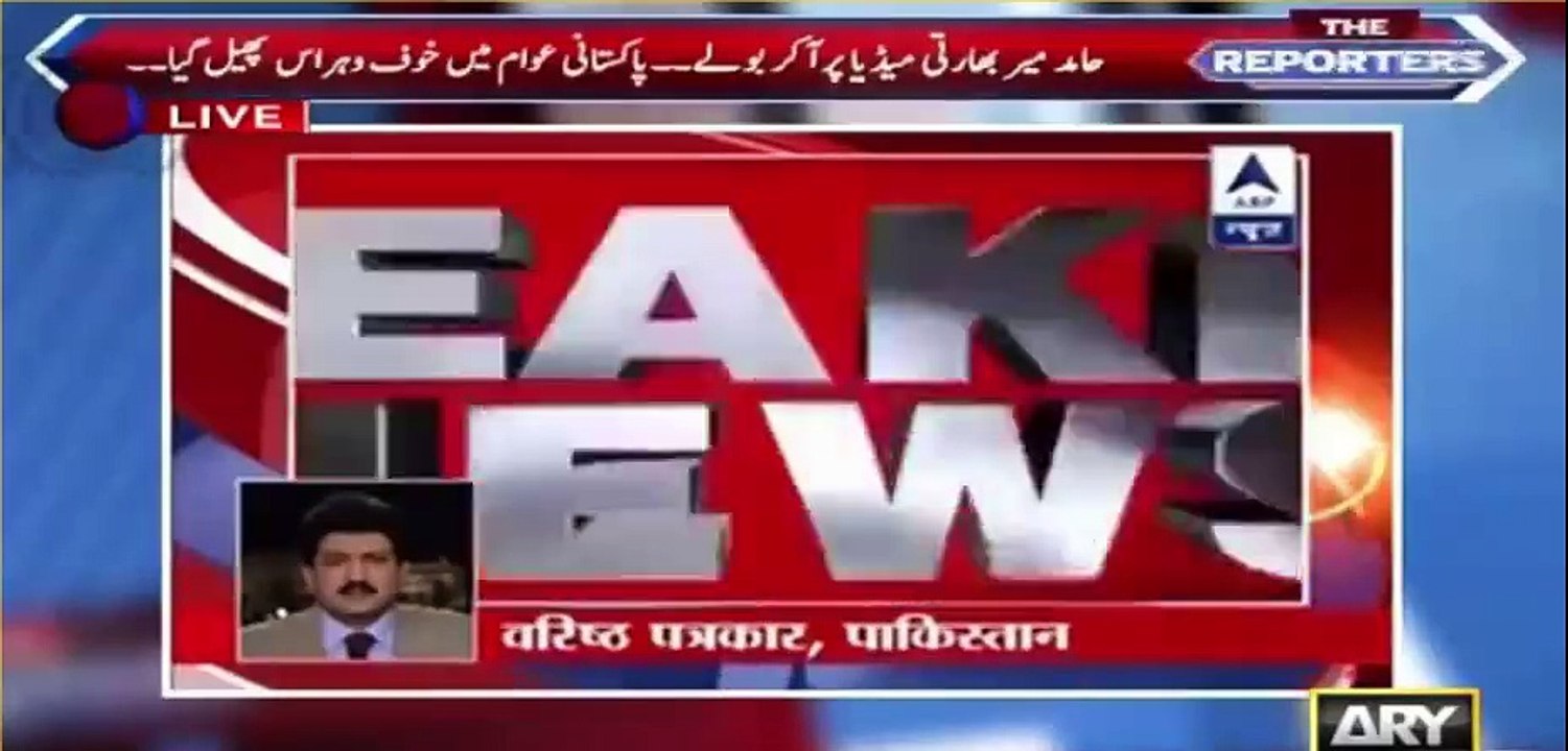 Sami Ibrahim badly criticizes Hamid Mir for his statement on Indian media about Pakistan Airforce.