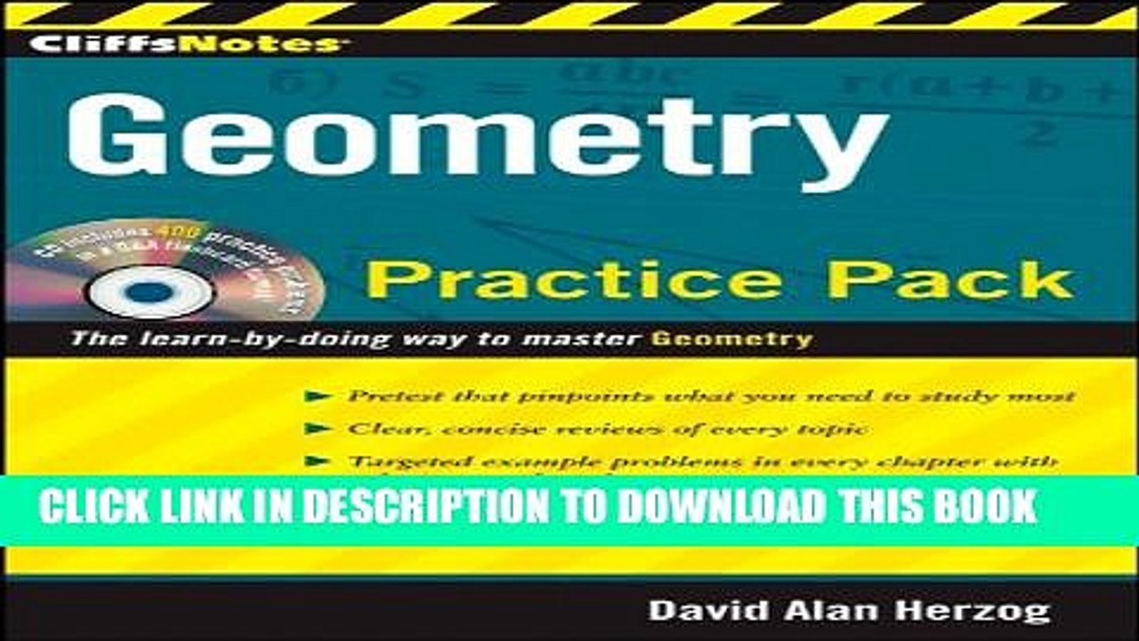 [PDF] CliffsNotes Geometry Practice Pack with CD (CliffsNotes (Paperback)) Popular Collection[PDF]