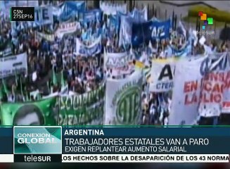 Profesorados y sector salud argentinos exigen pagos trasados