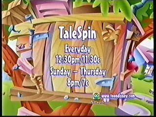 Toon Disney Promos 9/2/99 at 7:00pm.