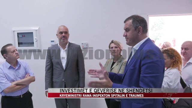 Kryeministri Rama inspekton spitalin e traumës - News, Lajme - Vizion Plus