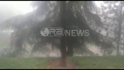 Ora News- Moti i keq, shi dhe breshër në Tiranë