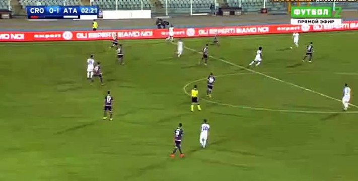Andrea Petagna Goal HD - Crotone 0-1 Atalanta 26.09.2016 HD