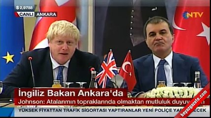 Boris Johnson'dan Türk halkına övgüler