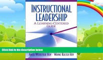 Big Deals  Instructional Leadership: A Learning-Centered Guide  Best Seller Books Best Seller