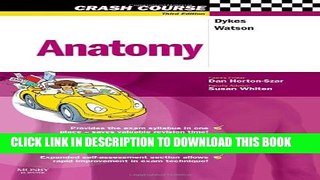 [PDF] Crash Course: Anatomy: With STUDENT CONSULT Access Full Online