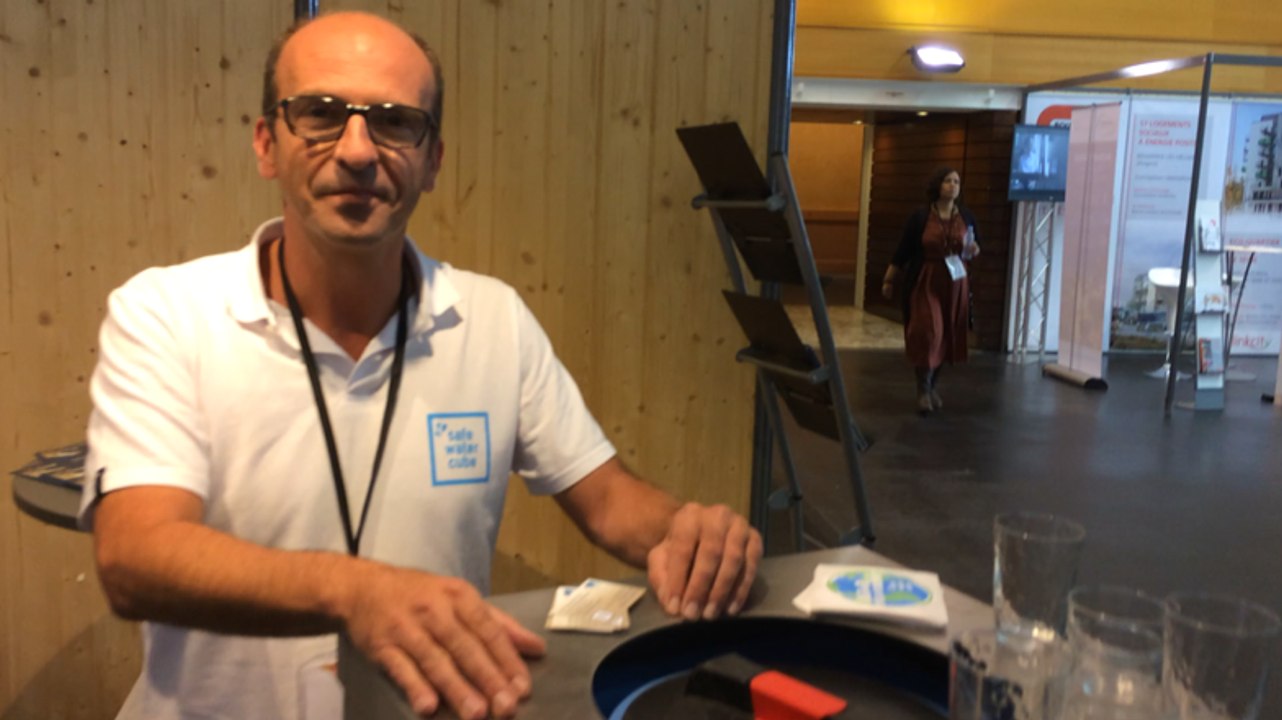 Climate chance: la solution Safe Water cube