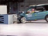 2000 Mazda MPV moderate overlap IIHS crash test