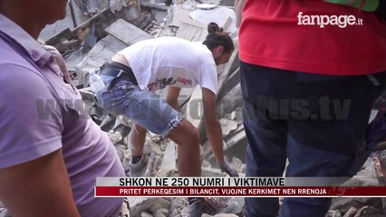 Pasojat dramatike të tërmetit, 250 numri i viktimave - News, Lajme - Vizion Plus