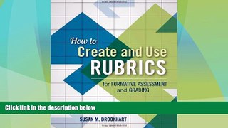 Must Have PDF  How to Create and Use Rubrics for Formative Assessment and Grading  Best Seller