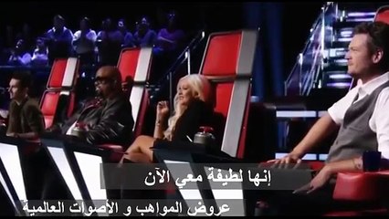 صديق طفولة كريستينا أغيليرا يغني - فهل ستتذكره عندما تراه ؟ - ذا فويس الأمريكي - كامل - مترجم حصرياً