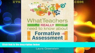 Big Deals  What Teachers Really Need to Know About Formative Assessment  Free Full Read Best Seller