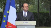 France's Hollande says Calais 'Jungle' to be dismantled