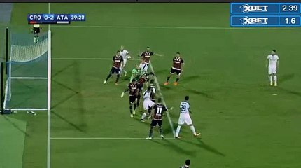 Jasmin Kurtic Goal HD - Crotone 0-2 Atalanta 26.09.2016