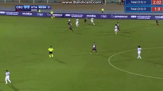 Alejandro Darío Gómez Goal HD - FC Crotone 0-3 Atalanta BC - Italy - Serie A - 26.09.2016