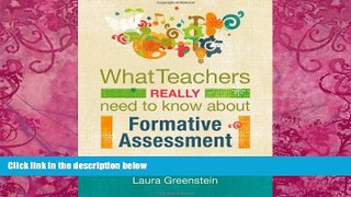 Big Deals  What Teachers Really Need to Know About Formative Assessment  Best Seller Books Most