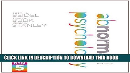 [PDF] Abnormal Psychology (3rd Edition) Popular Colection