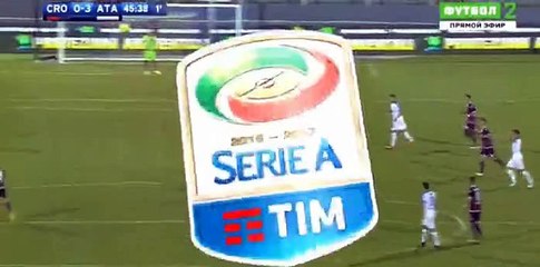 Crotone vs Atalanta 0-3 Alejandro Gomez  Goal -  26.09.2016
