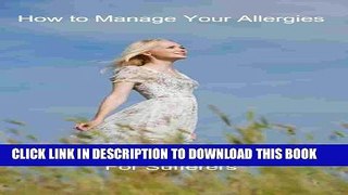 Collection Book How To Manage Your Allergies: A Self Help Manual For Sufferers