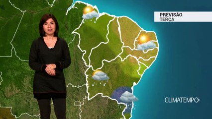 Previsão Nordeste – Frente fria na Bahia