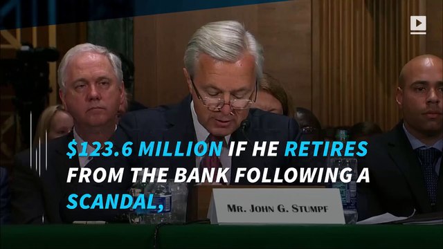 Cash grab? Wells Fargo CEO John Stumpf to receive $123.6M if he retires