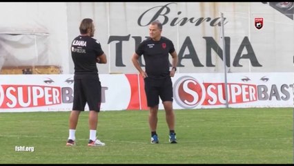 Ora News- Kombëtarja nis stërvitjet, fillon përgatitjet në Tiranë