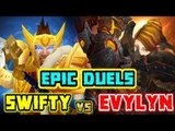 Evylyn vs Swifty - Warrior vs Warrior Duels - A Tribute to Swifty - wow mop 5.4 warrior pvp