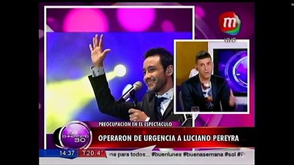 Operaron de urgencia a Luciano Pereyra