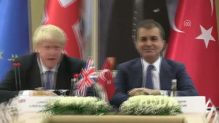 Çelik ve Johnson Ortak Basın Toplantısında Soruları Cevapladı