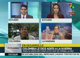 Transmitirán en Cuba acto de firma de la paz en Colombia