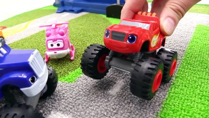 ВСПЫШ (BLAZE) и Чудо-Машинки  Техосмотр Крушилы! Игры для мальчиков