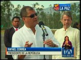 El presidente Correa viajó a Cartagena para el acuerdo de paz