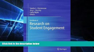 Big Deals  Handbook of Research on Student Engagement  Free Full Read Most Wanted