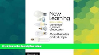 Big Deals  New Learning: Elements of a Science of Education  Best Seller Books Most Wanted