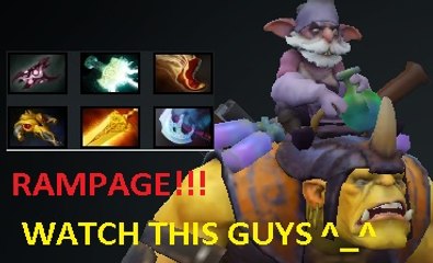 Alchemist got RAMPAGE - Dota 2