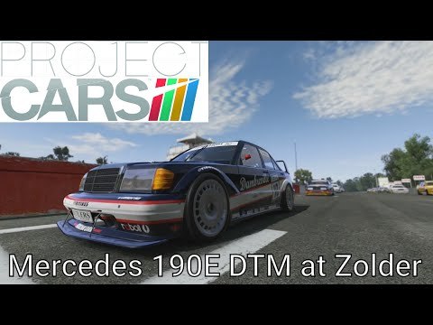 Project Cars Career | Historic TGA Euro Trophy | Mercedes 190E Evolution DTM | Zolder
