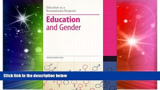 Big Deals  Education and Gender (Education as a Humanitarian Response)  Best Seller Books Most