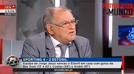 Augusto Inácio desce o nível e maltrata em direto João Alves